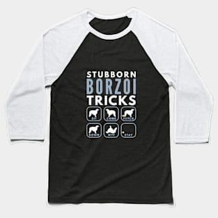 Stubborn Hunting Sighthound Tricks - Dog Training Baseball T-Shirt